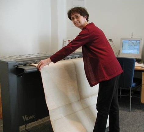 Durchzusgscanner der Fa. Vidar Durchzusgscanner der Fa. Vidar